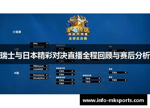 瑞士与日本精彩对决直播全程回顾与赛后分析
