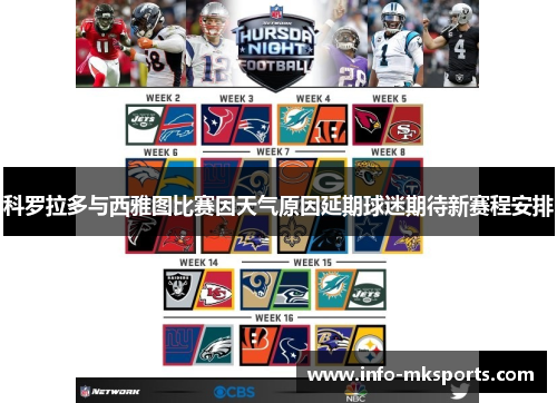 科罗拉多与西雅图比赛因天气原因延期球迷期待新赛程安排